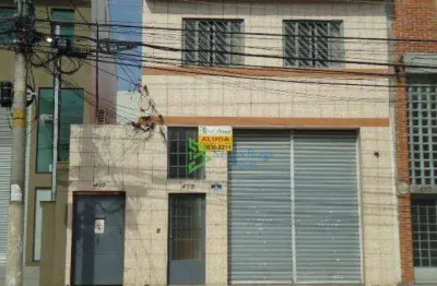 Galpão para alugar, 262 m² por r$ 7.800/mês - vila anastácio - são paulo/sp