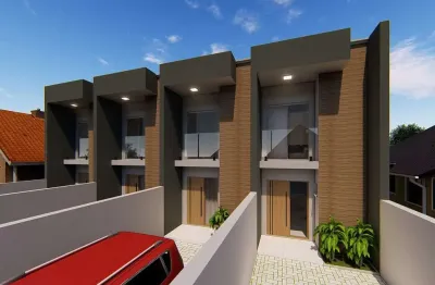 Última oportunidade! sobrado geminado com 2 suítes no iririú - residencial yellowstone  entrega dezembro 2026