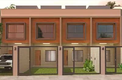 Sobrado geminado à venda em joinville-sc, costa e silva: 3 quartos, 1 suíte, 2 salas, 2 vagas de garagem, 96,62 m². venha conferir!