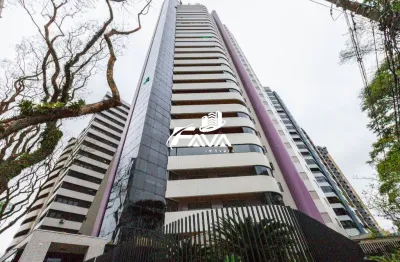 Apartamento rio tennessee, 4 suítes, 3 vagas de garagem no merces, curitiba/pr