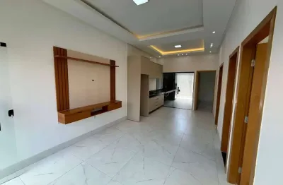 Casa nova 3 quartos com suíte e área gourmet – santa fé 1 | goiânia