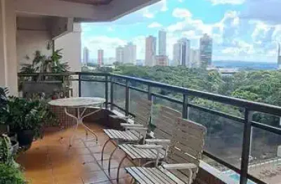 Apartamento de luxo com vista para o parque vaca brava – 242m² | setor bueno 