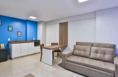 Flat com 1 quarto à venda na avenida república do líbano, 2526, setor oeste, goiânia, 38 m2 por r$ 150.000