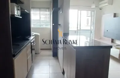 Apartamento  porteira fechada dois  dormitórios costa e silva semi mobiliado