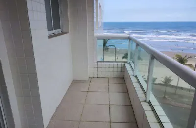 Apartamento novinho com 2 quartos com vista para o mar - mongaguá - sp