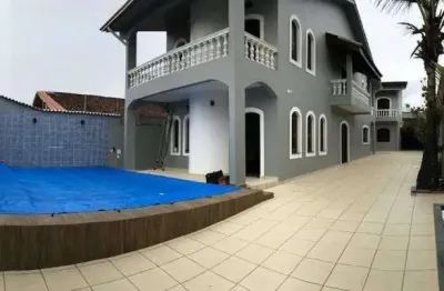 Sobrado com 6 quartos na primeira quadra da praia - mongaguá - sp