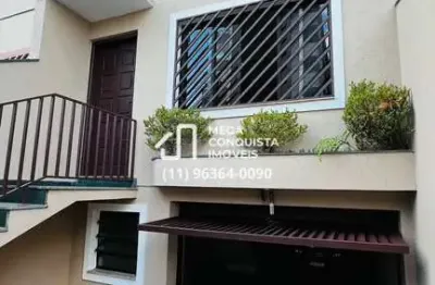 Sobrado com 2 suítes e 2 vagas no anália franco, próximo ao shopping anália franco