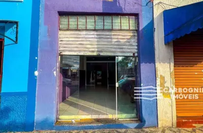 Ponto comercial com 2 salas para alugar na Avenida Coronel Alcântara, 326, Centro, Caçapava