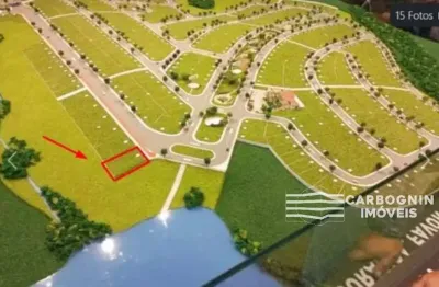 Terreno em condomínio a venda no borda do lago no borda da mata em caçapava