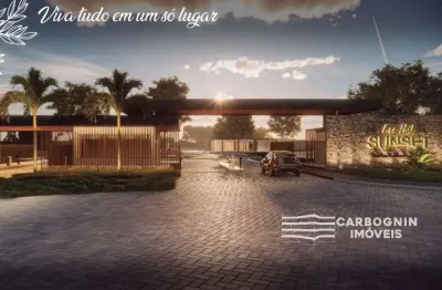 Terreno em condomínio a venda no ecopark sunset no residencial ecopark sunset em caçapava