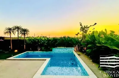 Casa em condomínio fechado com 4 quartos à venda na Rua dos Jambeiros, 300, Condomínio Residencial Ecopark Bourbon, Caçapava