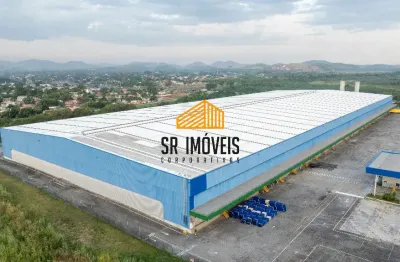 Galpão para alugar de 1200 metros quadrados em condomínio logístico em duque de caxias - rj