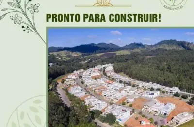 Terreno com 409 m2 no condomínio fechado recanto da são vicente
