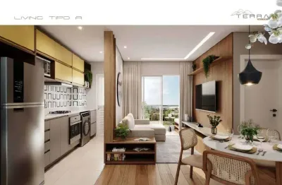 Condomínio terra alta apartamento 2 quartos, 2 banheiros, com elevador