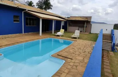 Chácara em socorro, com piscina e em excelente localização - permuta bragança paulista
