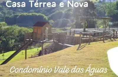 Condomínio vale das águas casa térrea com 3 suítes, piscina aquecida e 4 vagas