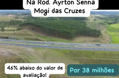 Rodovia ayrton senna área com 348.000 m2 em mogi das cruzes preço de ocasião