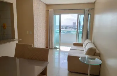 Cond. vida – (adrianópolis), 100% mobiliado, 02 quartos sendo uma suíte, 02vagas de garagens, varanda.