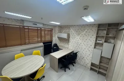 Alugo sala de 29m no fórum business mobiliado no adrianópolis