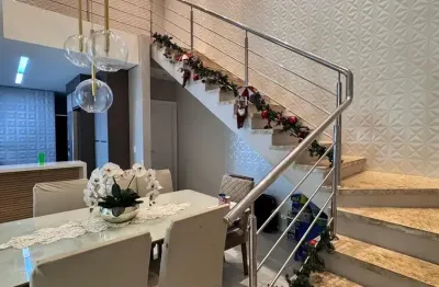 Vendo casa duplex com 4 quartos no condomínio colina do sol no aleixo