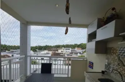 Cond. The Club – Ap. Nascente, mobiliado, 3 quartos sendo 01 suíte, varanda gourmet