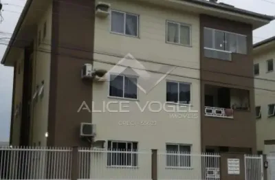 Apartamento com 01 suíte e=+ 01 dormitório, 02 vagas de garagem,  bairro estados em indaial