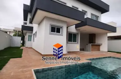 Excelente casa duplex no residencial 2 -  alphaville jacuhy