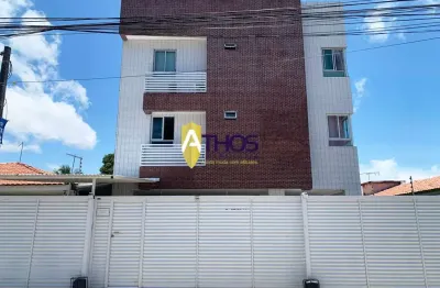 Apartamento com área externa em bancários, joão pessoa/pb