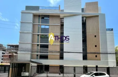 Flat com 1 quarto à venda na Rua Doutor Alcebíades Silva, 121, Cabo Branco, João Pessoa