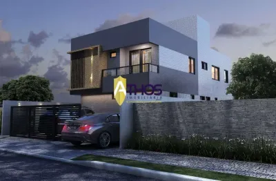 Apartamento com área externa em mangabeira, joão pessoa/pb