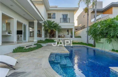 Casa de condomínio para venda em loteamento reserva da serra de 427.00m² com 4 quartos, 4 suites e 4 garagens