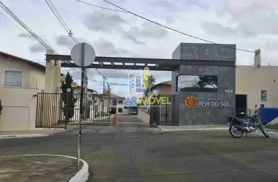 Casa de condomínio para venda em candeias de 104.00m² com 3 quartos, 1 suite e 2 garagens