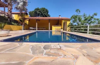 Chácara para venda e aluguel em chácara san martin i de 1080.00m² com 3 quartos, 1 suite e 6 garagens