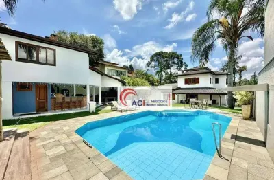 Casa de condomínio para venda em granja viana ii de 725.00m² com 5 quartos, 4 suites e 6 garagens