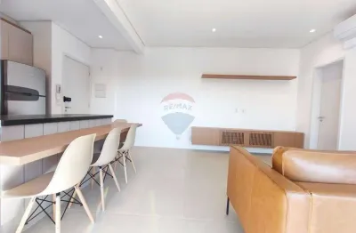 Apartamento para alugar em dezoito do forte empresarial/alphaville. de 55.00m² com 1 quarto e 1 garagem