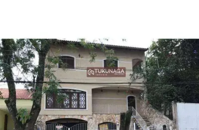 Sobrado para venda em jardim santa mena de 550.00m² com 5 quartos, 5 suites e 8 garagens