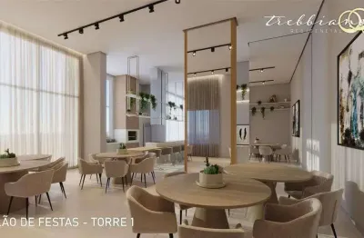 Apartamento para venda em campo comprido de 87.00m² com 3 quartos, 1 suite e 2 garagens