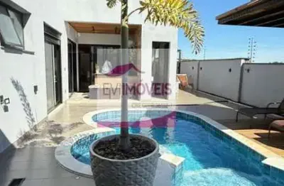 Casa de condomínio para venda em residencial jardim do jatobá de 257.00m² com 3 quartos, 1 suite e 4 garagens