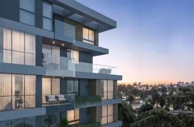 Apartamento para venda em bigorrilho de 97.00m² com 2 quartos, 2 suites e 2 garagens