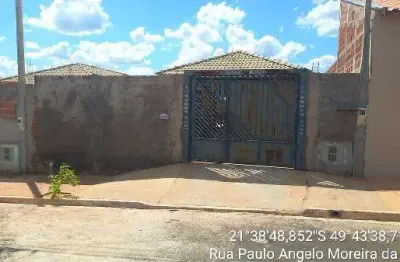 Casa para venda em residencial dalgina rodrigues da grela de 180.00m² com 2 quartos e 1 garagem