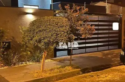 Casa para venda em loteamento jorge rodrigues de 85.00m² com 2 quartos, 1 suite e 2 garagens