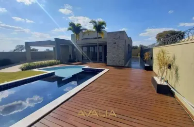 Chácara para venda em terras de itaici de 261.00m² com 3 quartos, 3 suites e 8 garagens