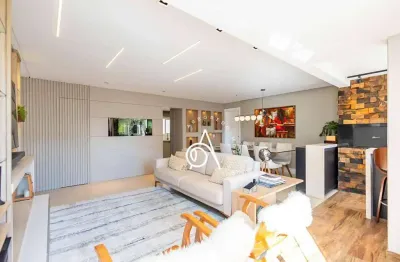 Apartamento para venda em portão de 128.00m² com 3 quartos, 3 suites e 4 garagens