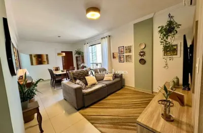 Apartamento para venda em embaré de 107.00m² com 3 quartos, 1 suite e 2 garagens