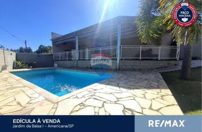 Casa para venda em jardim da balsa i de 136.00m² com 1 quarto e 2 garagens