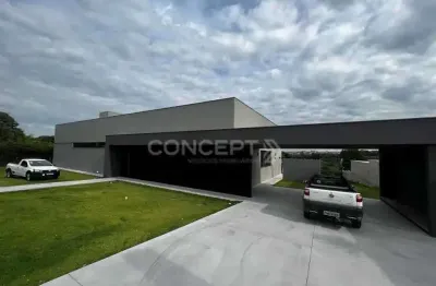 Casa de condomínio para venda em sítios de recreio santa rosa (padre nóbrega) de 400.00m² com 4 quartos e 4 suites