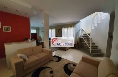Casa de condomínio para venda em recanto das flores de 188.00m² com 4 quartos, 1 suite e 2 garagens