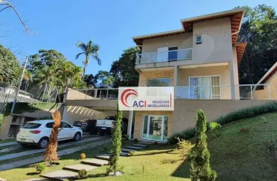 Casa para venda em granja viana de 212.00m² com 3 quartos, 3 suites e 4 garagens