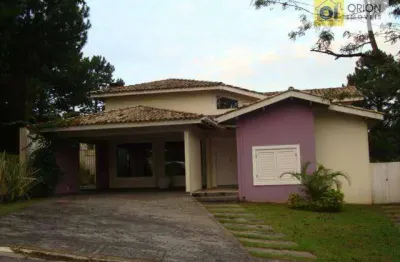 Casa de condomínio para venda em aldeia da serra de 444.00m² com 4 quartos, 2 suites e 2 garagens