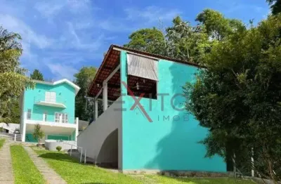 Casa para venda e aluguel em alpes dos araçás (jordanésia) de 260.00m² com 3 quartos, 3 suites e 4 garagens